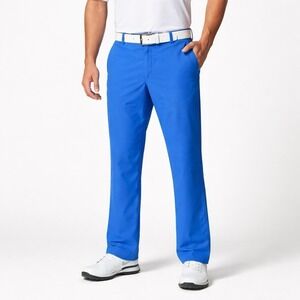 Nike Golf Men's Dri-fit Pants Blue W36xL32 Lightweight Performance Chino Sports
